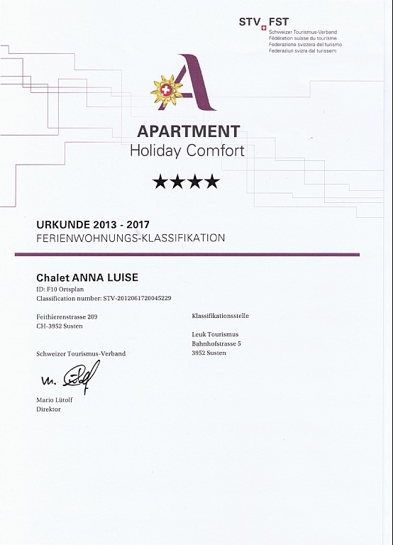 2013- 4-Sterne - Diplom